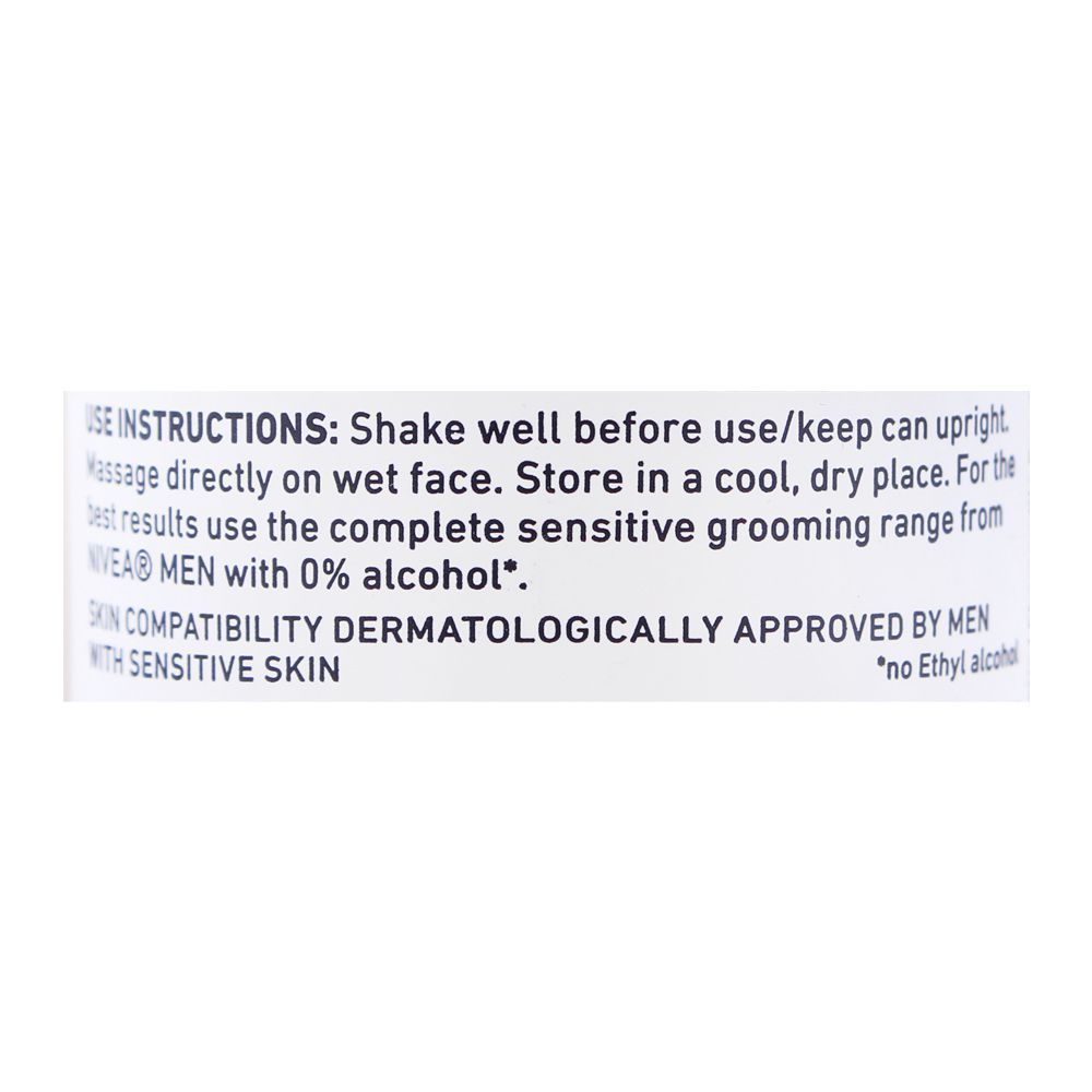 Nivea Men Shaving Foam Sensitive 200ml