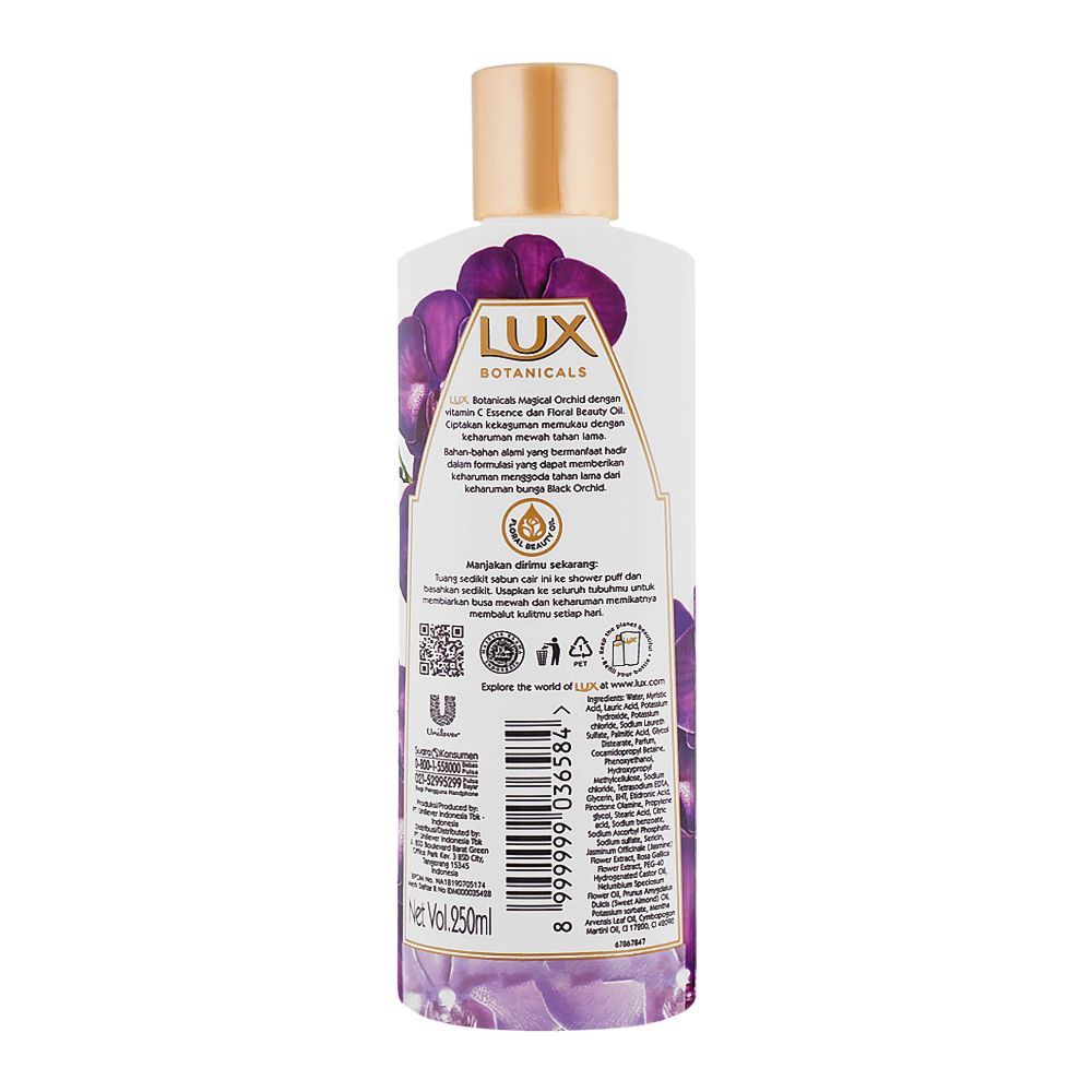 Lux Botanicals Fragrant Skin Magical Orchid Vitamin C Essence Body Wash 250ml