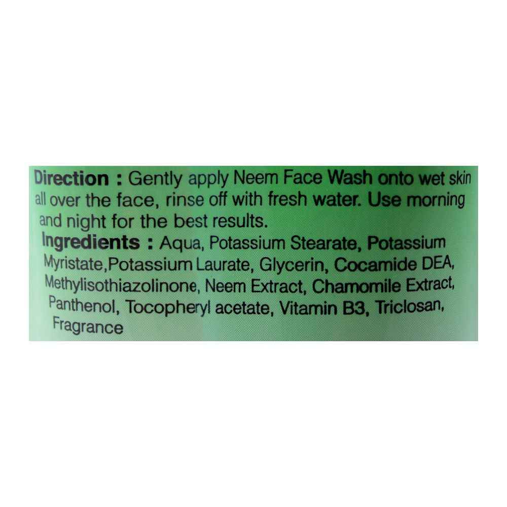 YC Whitening Face Wash Neem Extract 100ml