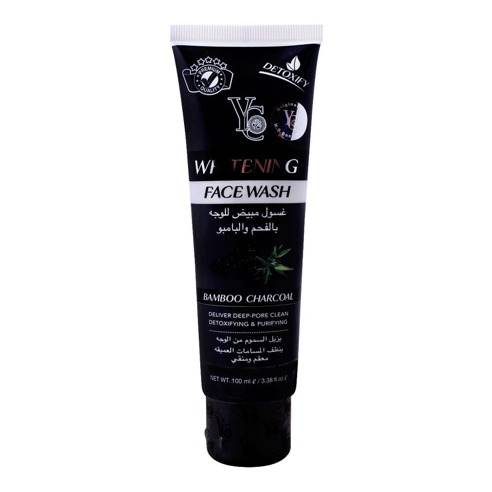 YC Whitening Face Wash Bamboo Charcoal 100ml