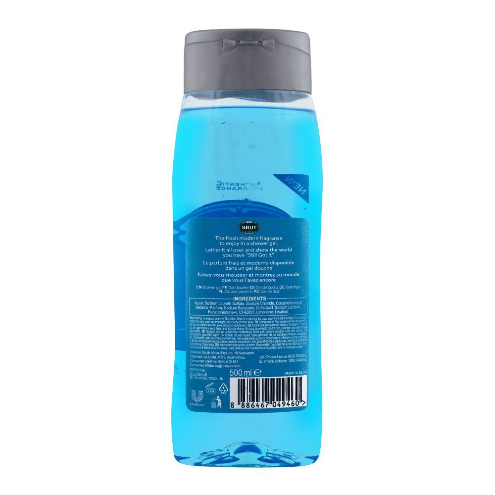 Brut Sport Style All-In-One Shower Gel, 500ml