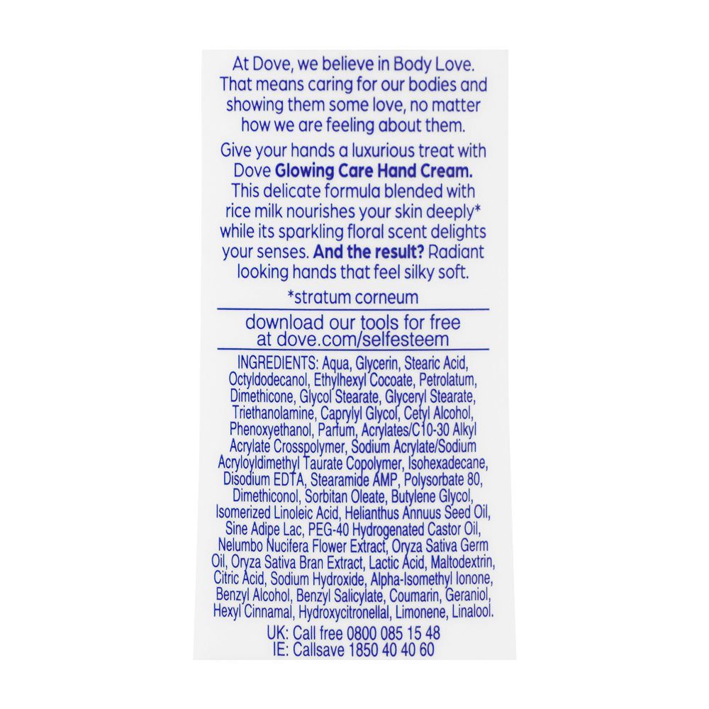 Dove Baby Love Glowing Care Hand Cream For All Skin Types 250ml