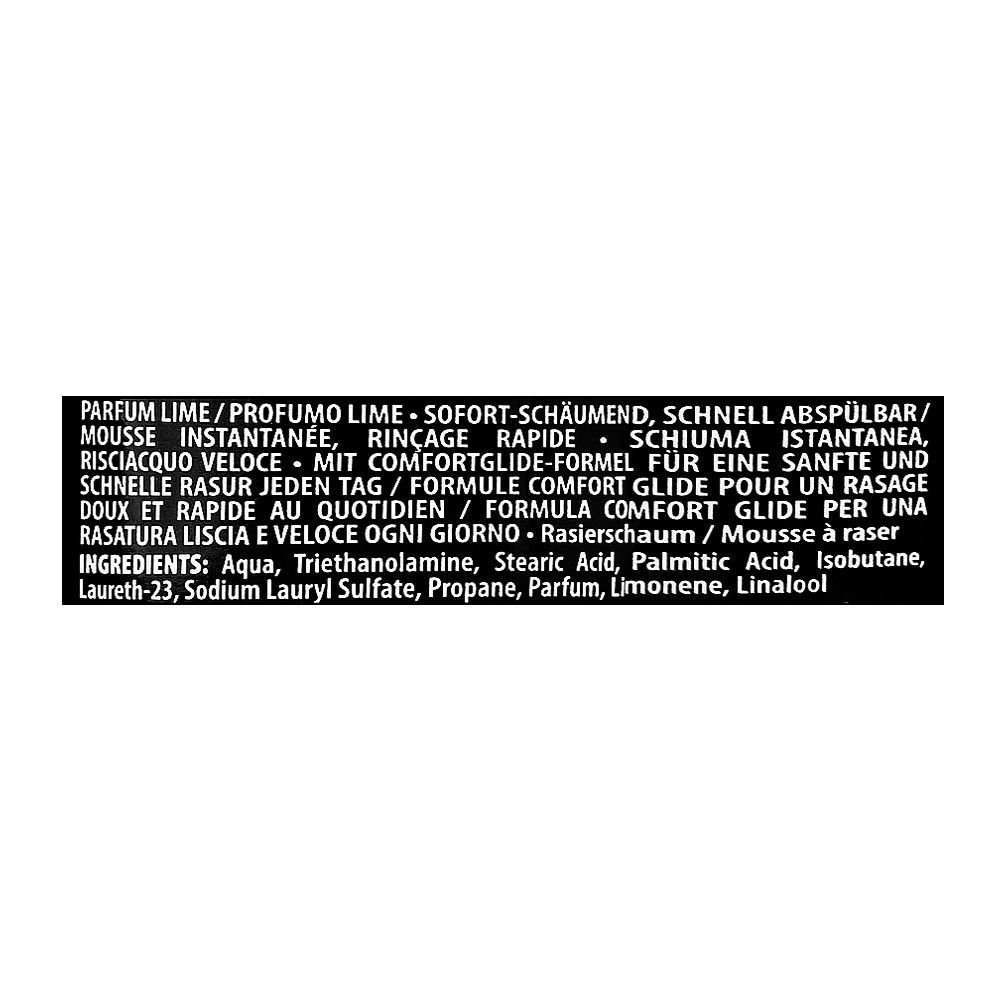 Gillette Shaving Foam Lime Scent 200ml