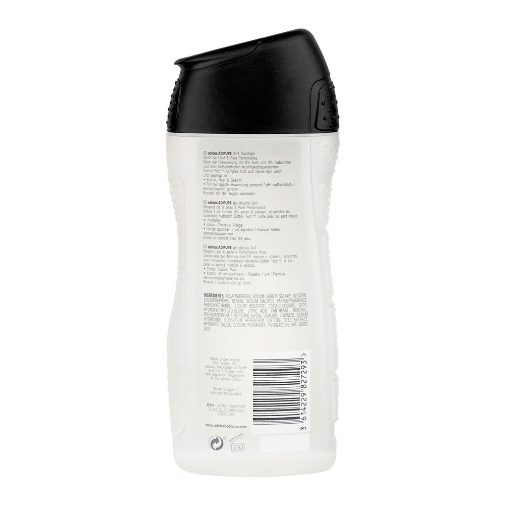 Adidas Shower Gel Adipure Pure 250ml