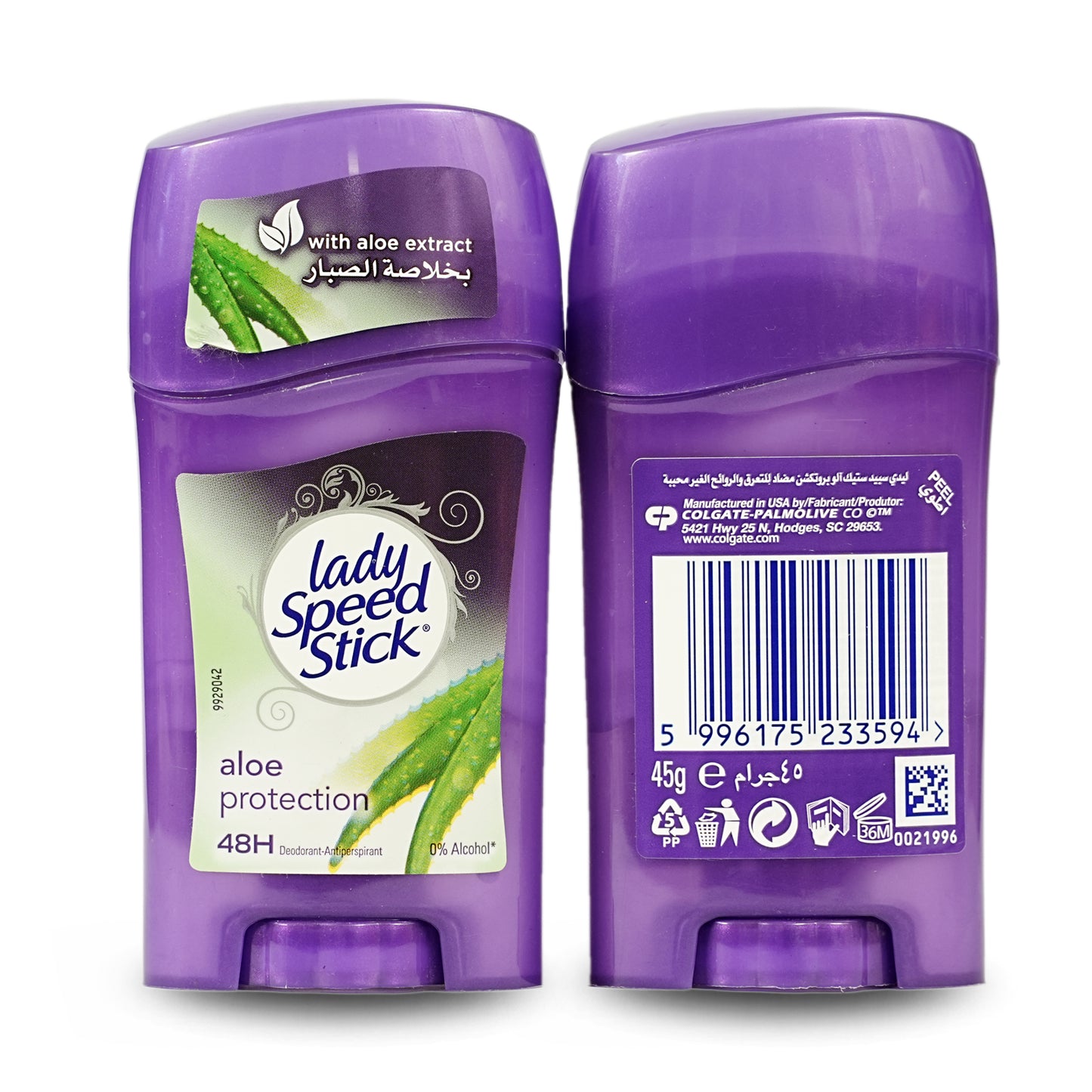 Lady Speed Deodorant Stick Aloe Protection 45 gm