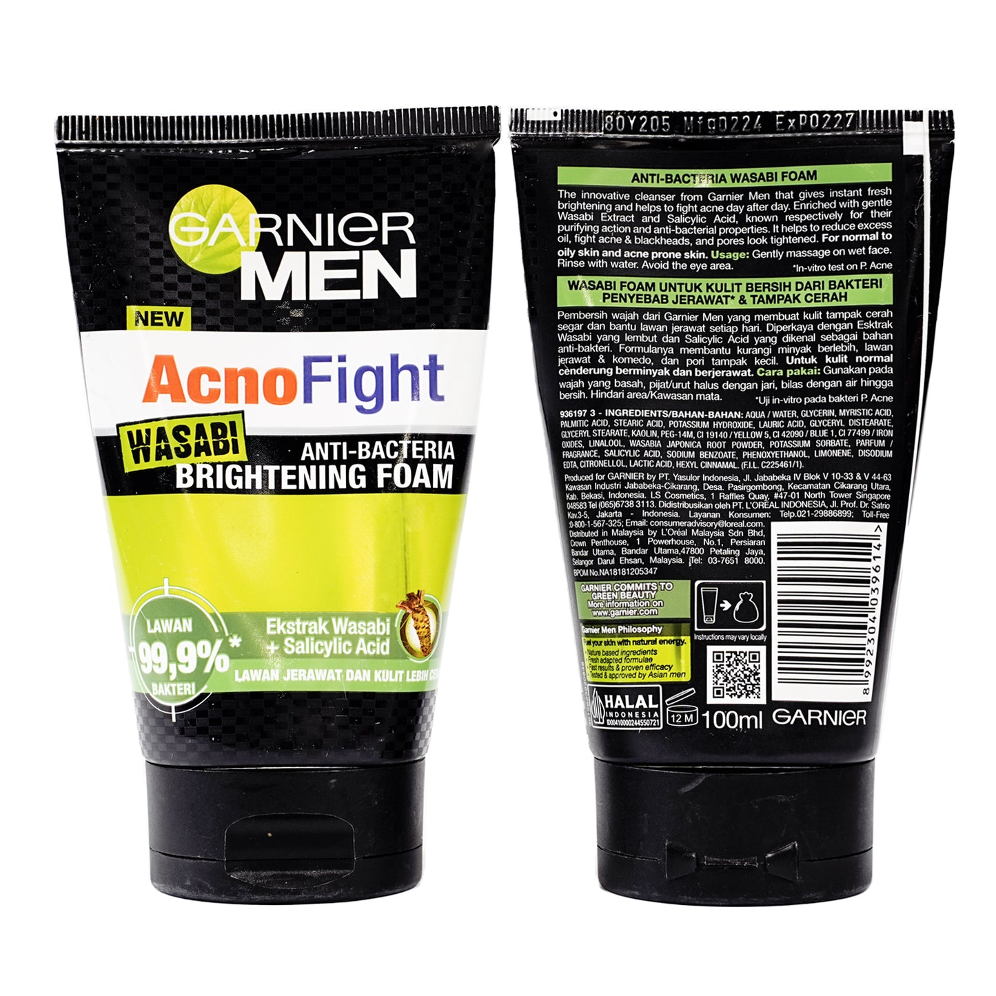 Garnier Men Acno Fight Brighteninig Foam 100 ml