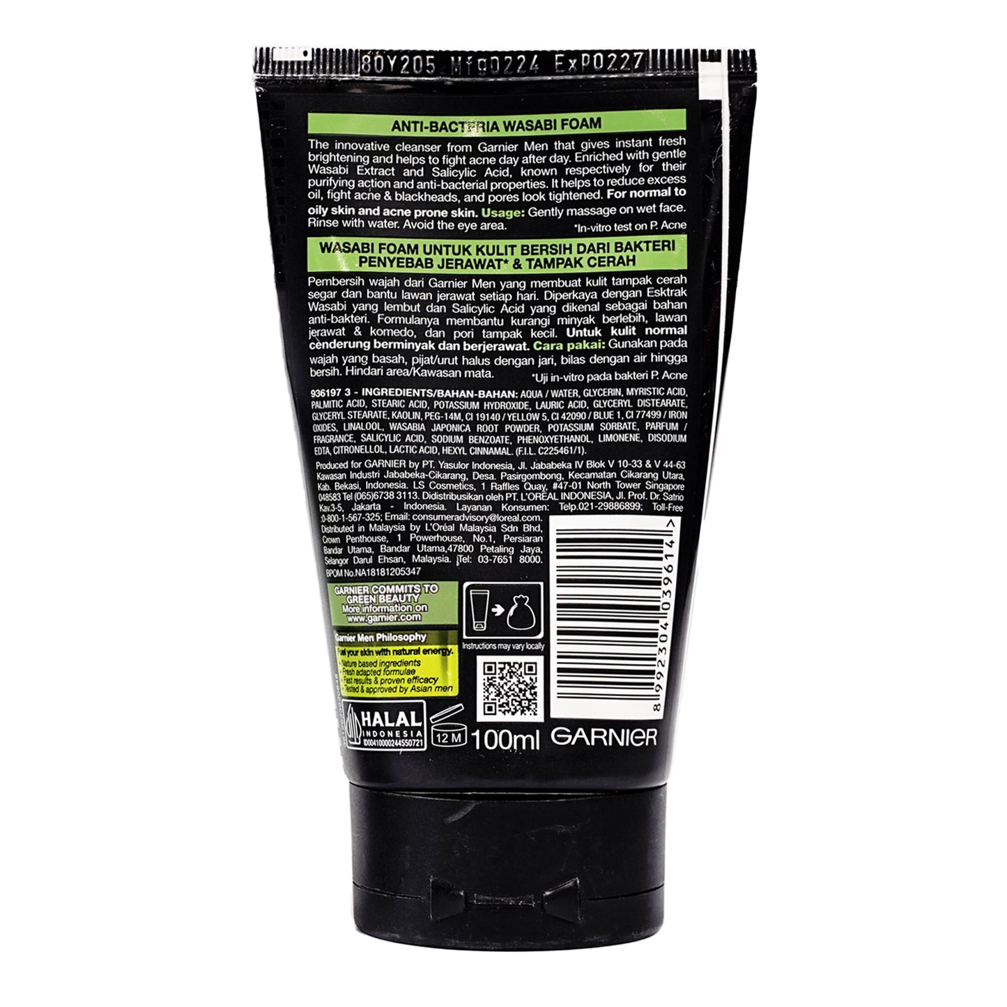 Garnier Men Acno Fight Brighteninig Foam 100 ml