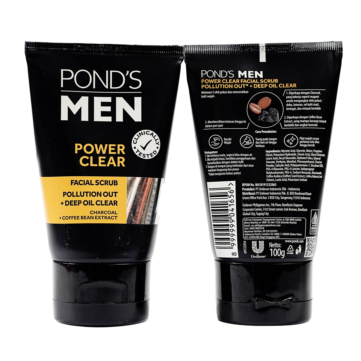Pond's Men Power Clear Facial Scrub 100 gm