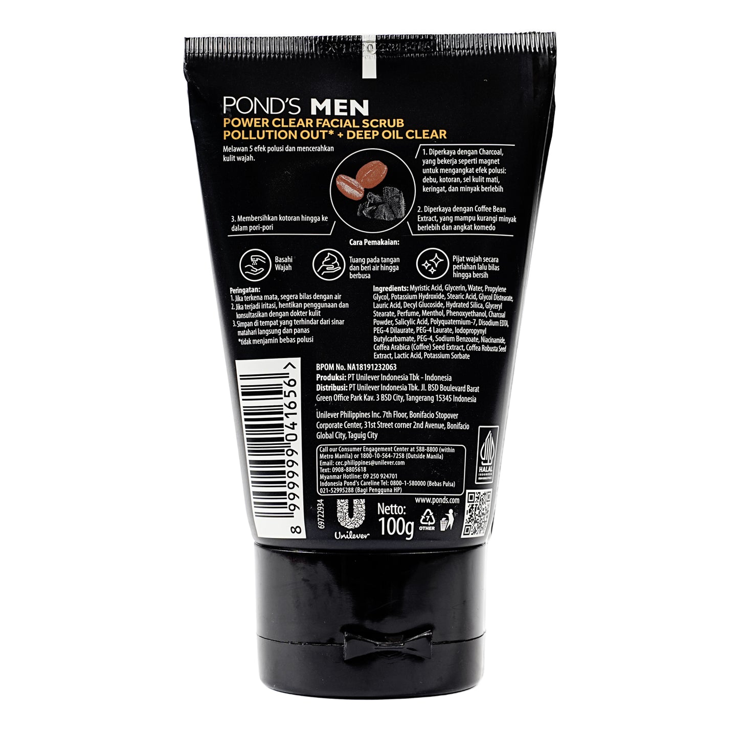 Pond's Men Power Clear Facial Scrub 100 gm