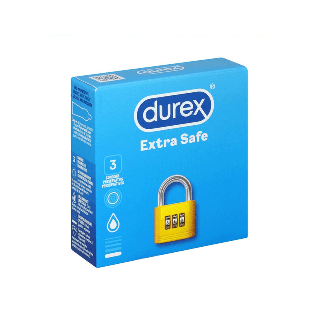 Durex Extra Safe 3 Pcs