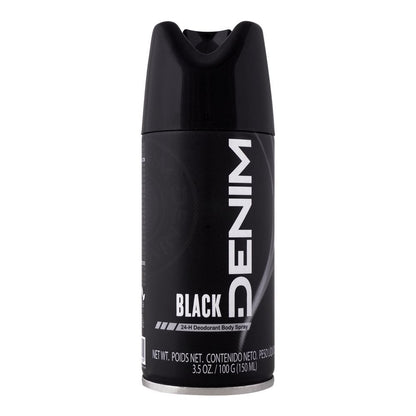 Denim Black Deodorant Body Spray For Men 150ml