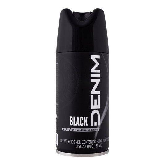 Denim Black Deodorant Body Spray For Men 150ml