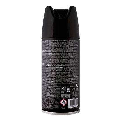 Denim Black Deodorant Body Spray For Men 150ml