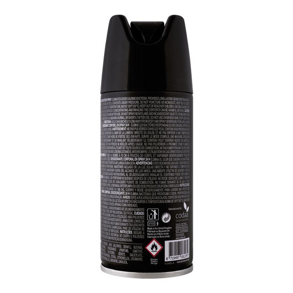 Denim Black Deodorant Body Spray For Men 150ml