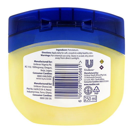 Vaseline Petroleum Jelly Original 250ml