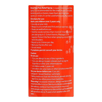 Deep Heat Pain Relief Spray 150ml