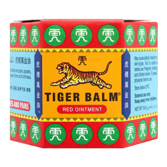 Tiger Balm Red Extra Strength Pain Relieving Ointment, 19.4g