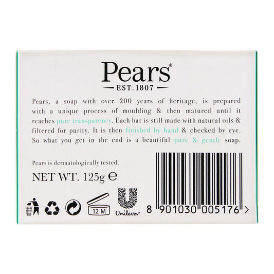 Pears Transparent Soap With Mint Extracts 125g