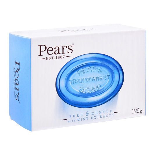 Pears Transparent Soap With Mint Extracts 125g