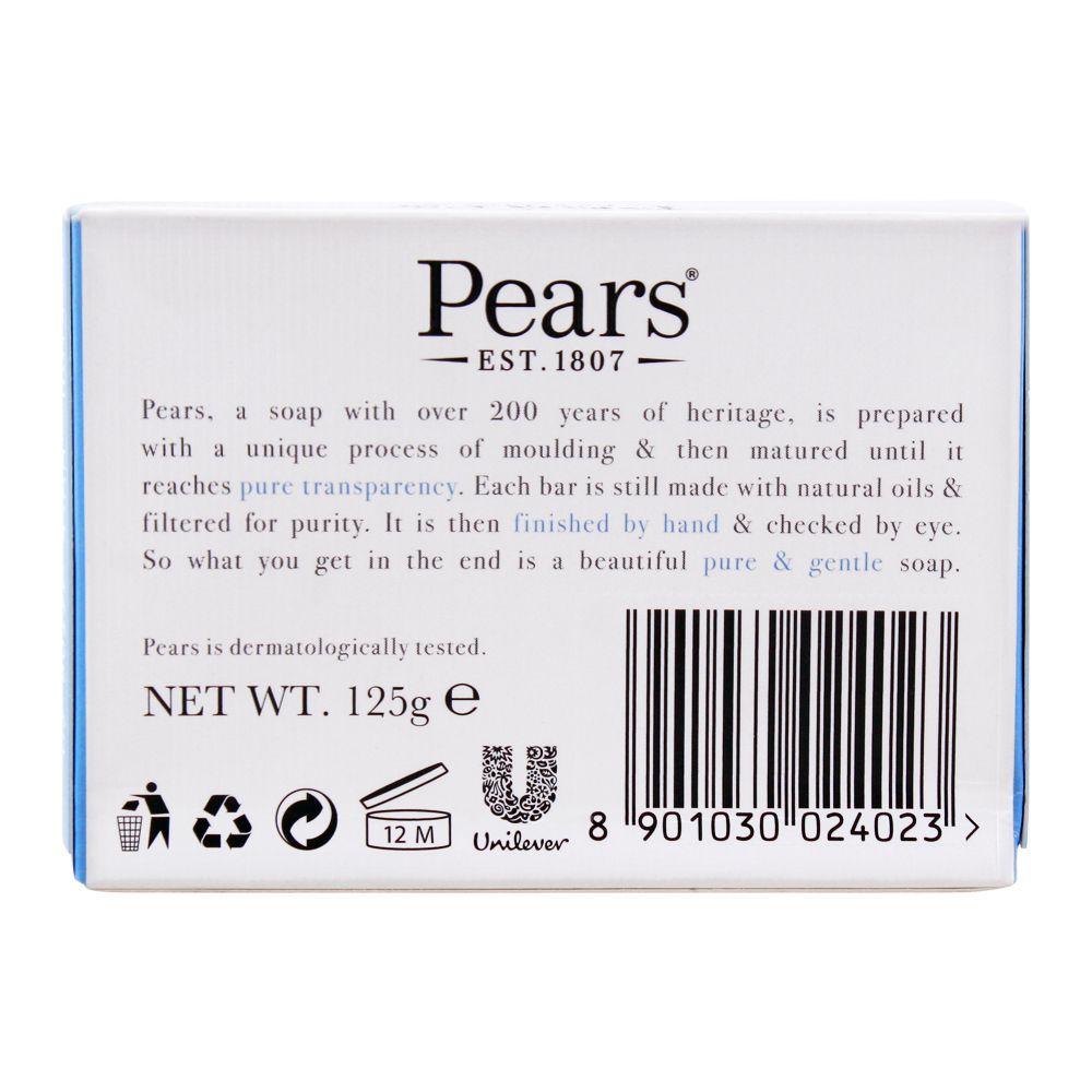 Pears Transparent Soap With Mint Extracts 125g