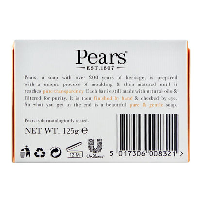 Pears Transparent Soap With Natural Oils 125g