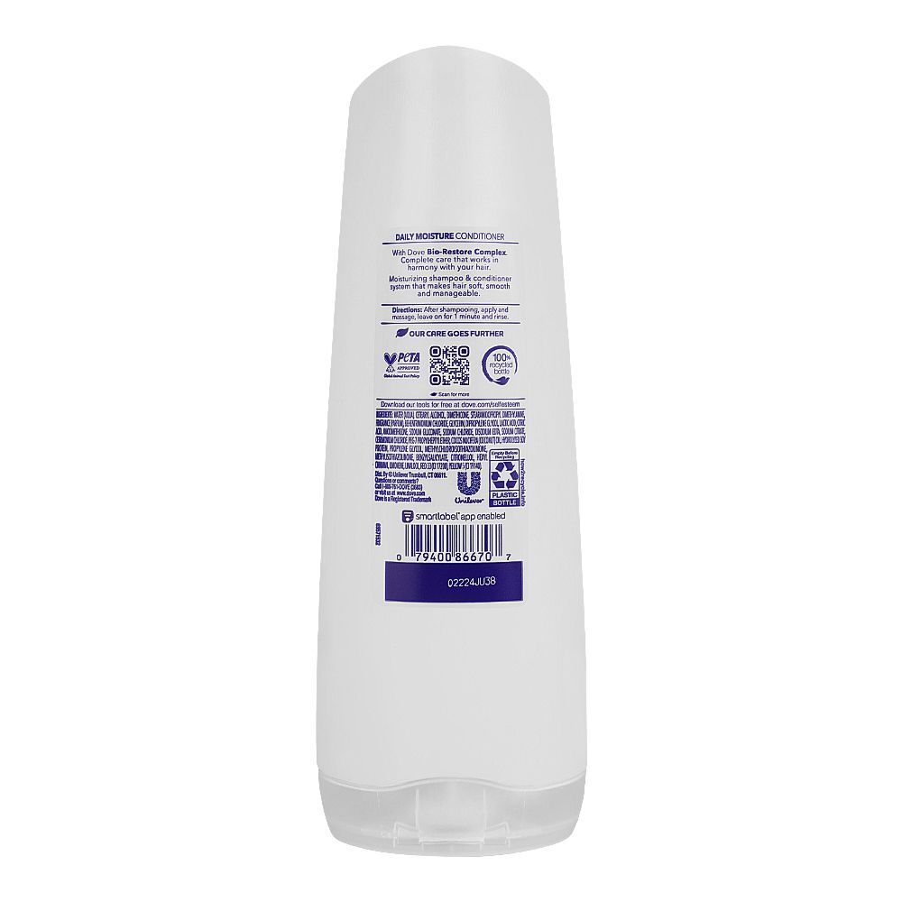 Dove Ultra Care Daily Moisture Conditioner For Dry Hair 355ml