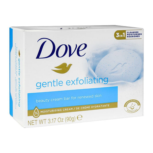 Dove Gentle Exfoliating Soap For Renewed Skin 90g