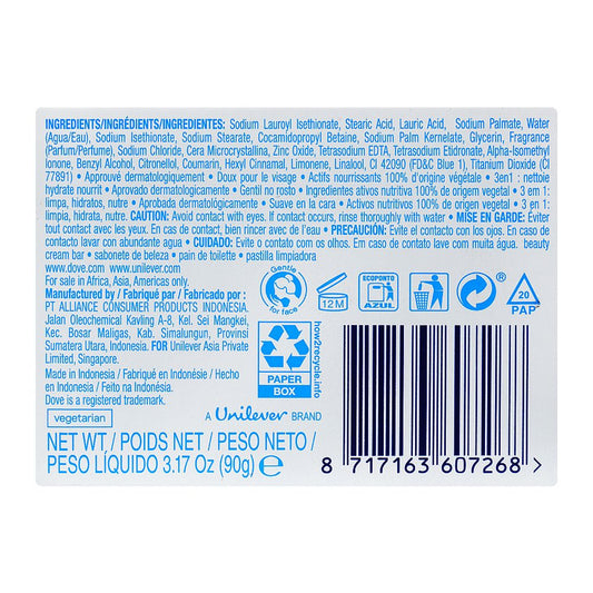 Dove Gentle Exfoliating Soap For Renewed Skin 90g