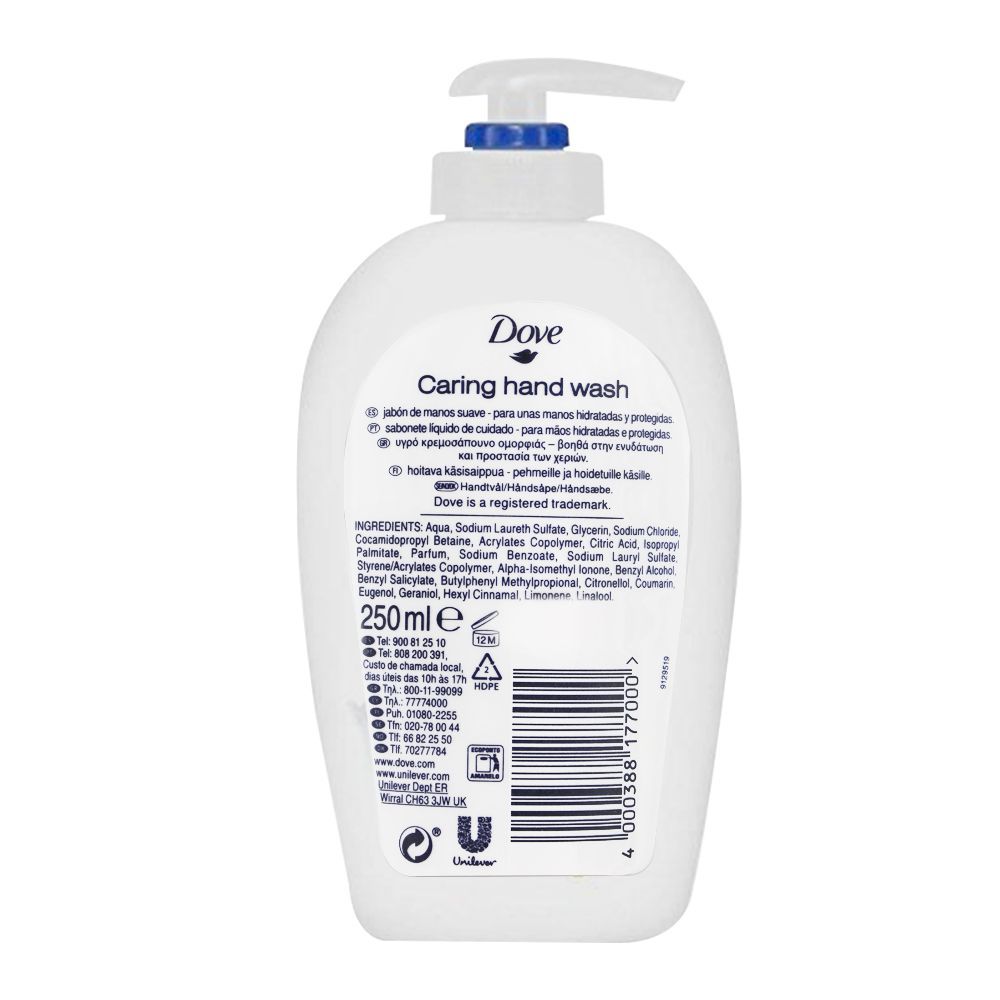 Dove Caring Hand Wash, 250ml