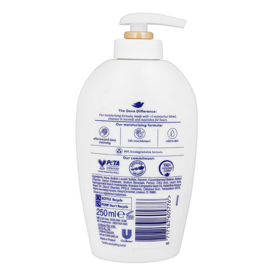 Dove Nourishing Silk Moisturising Hand Wash, 250ml