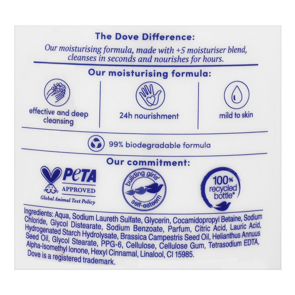 Dove Nourishing Silk Moisturising Hand Wash, 250ml
