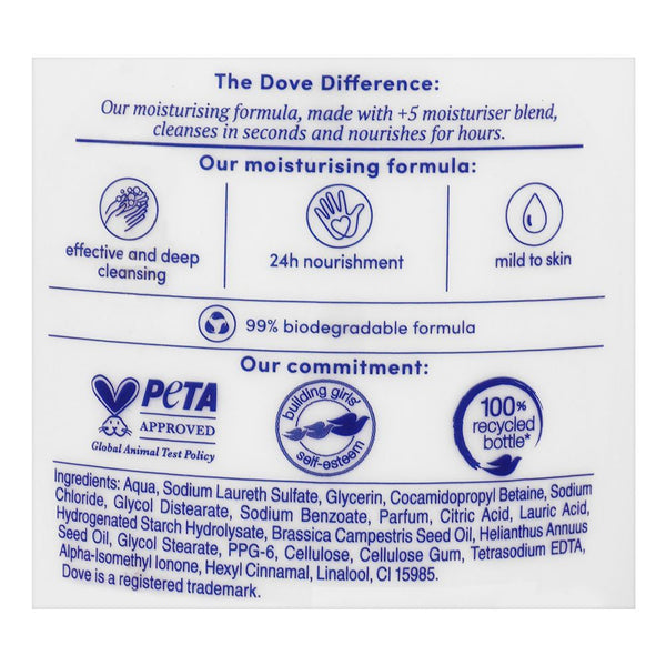 Dove Nourishing Silk Moisturising Hand Wash, 250ml