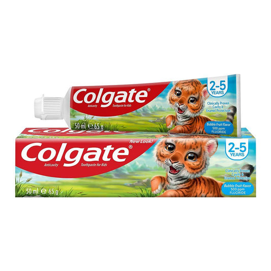 Colgate Junior 2-5 Year Bubble Fruit Tooth Paste 50 g