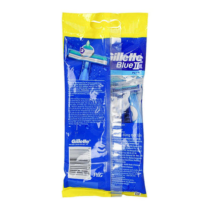Gillette Blue II Plus Disposable Razors, 6-Pack