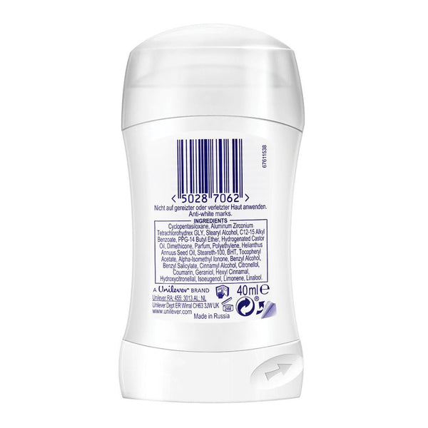 Dove Invisible Dry Anti-Perspirant Deodorant Stick 40ml