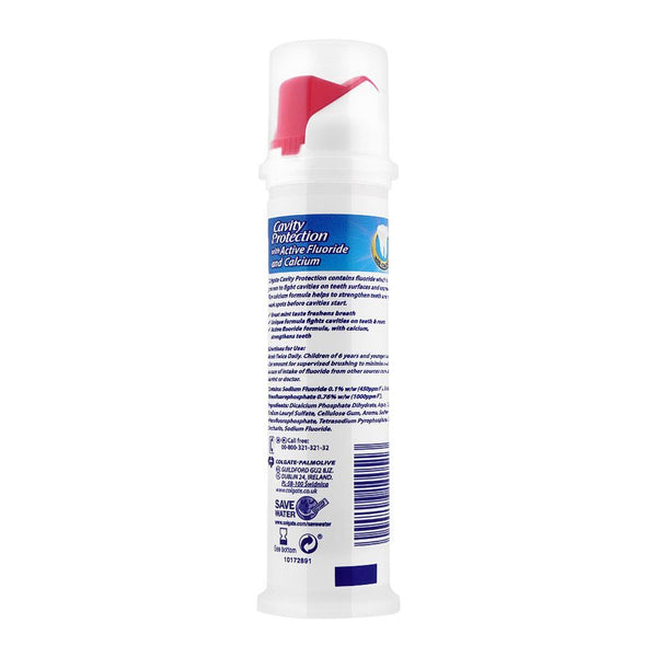 Colgate Cavity Protection Toothpaste, Pump, 100ml