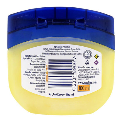 Vaseline Petroleum Jelly Cocoa Butter 250ml