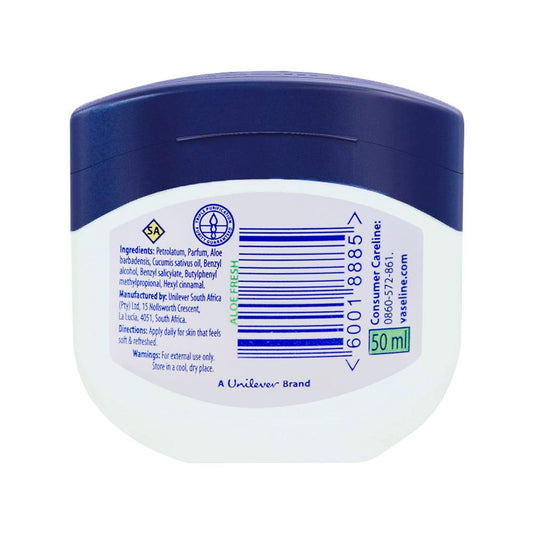 Vaseline Petroleum Jelly Aloe Fresh 50ml