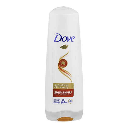 Dove Anti-Frizz Oil Therapy Conditioner For Frizzy Hair 355ml