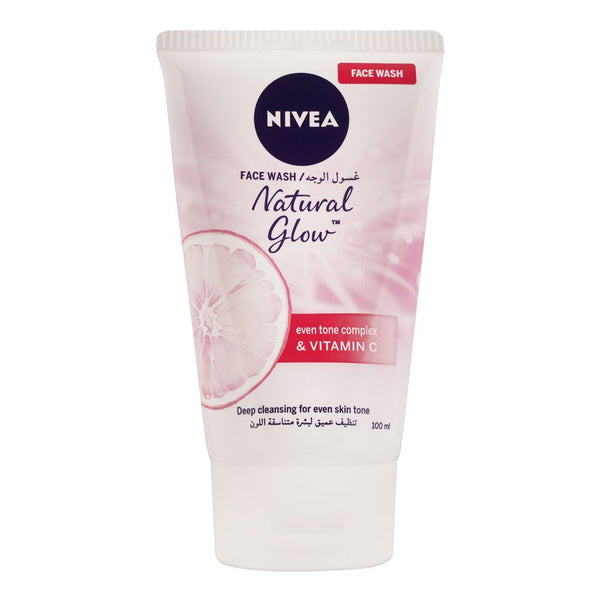 Nivea Natural Glow Even Tone Complex & Vitamin C Face Wash 100ml