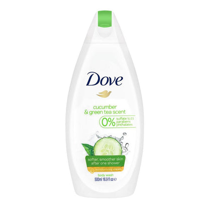 Dove Cucumber & Green Tea Scent Body Wash 500ml