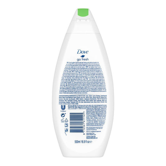 Dove Cucumber & Green Tea Scent Body Wash 500ml