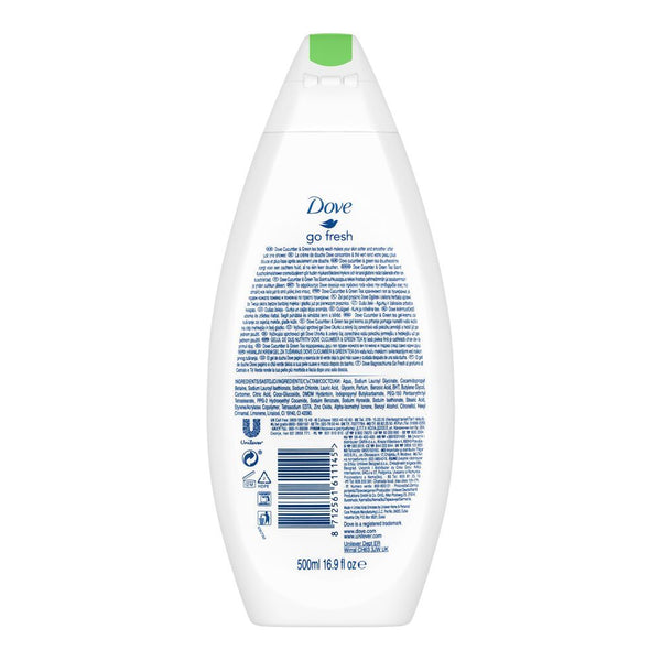 Dove Cucumber & Green Tea Scent Body Wash 500ml