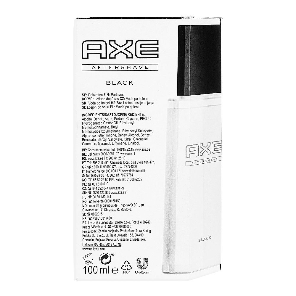 Axe After Shave Black 100 ml