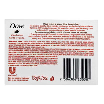 Dove Soap Purely Pampering Vanilla 135g