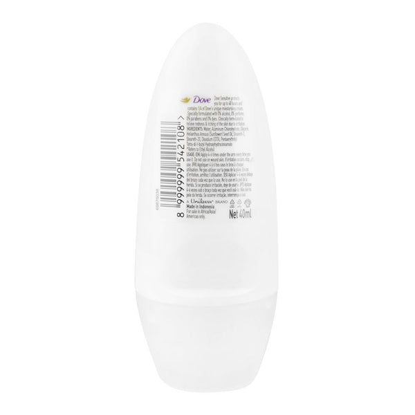 Dove Sensitive Anti-Perspirant Deodorant Roll On  50ml