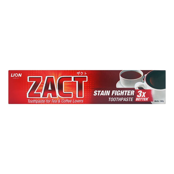ZACT  Stain Fighter Toothpaste, 190g