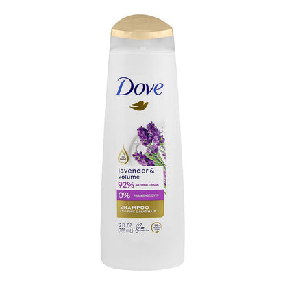 Dove Lavender & Volume Paraben Free Shampoo For Fine & Flat Hair 355ml