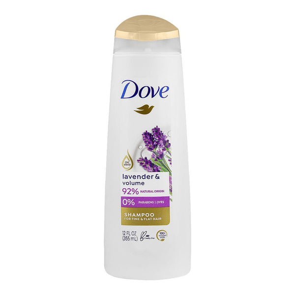 Dove Lavender & Volume Paraben Free Shampoo For Fine & Flat Hair 355ml