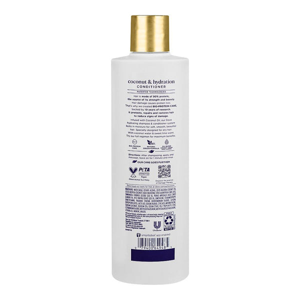 Dove Coconut & Hydration Conditioner 355ml